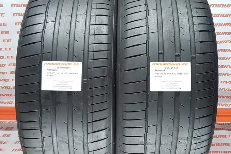 Подержанный летняя шина 255/50R19 Hankook Ventus S1 Evo 3 EV 103/T SealGuard