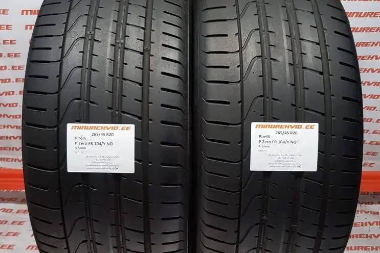 Подержанный летняя шина 265/45R20 Pirelli P Zero FR 104/Y NO