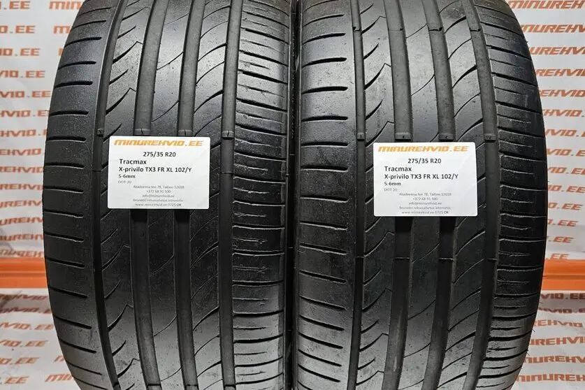 Подержанный летняя шина 275/35R20 Tracmax X-privilo TX3 FR XL 102/Y