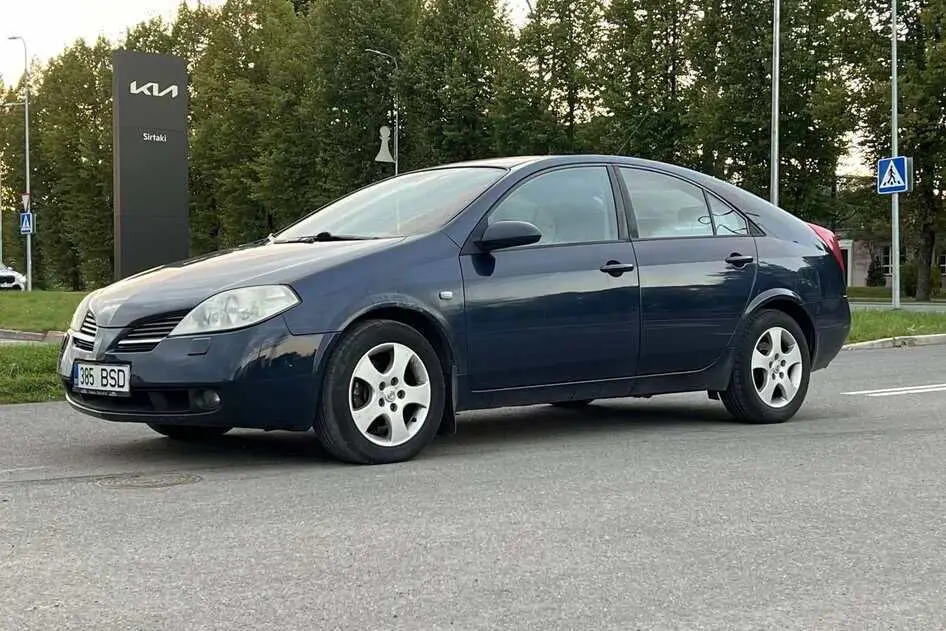 Nissan Primera, 2003, 2.2, 93 kW, diesel, manual, front-wheel drive