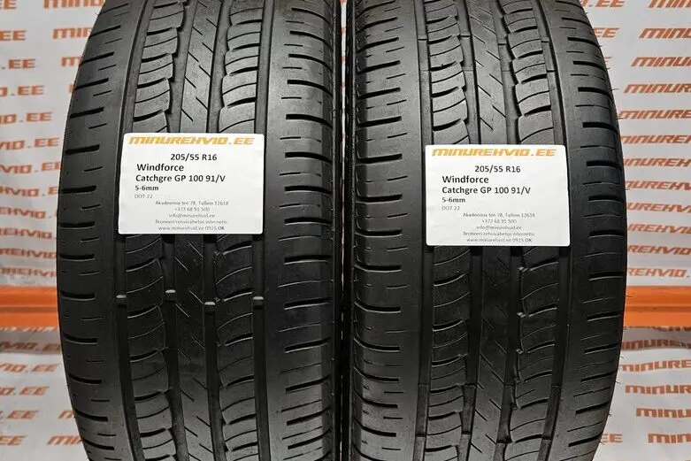 Подержанный летняя шина 205/55R16 Catchgre GP 100 91/V