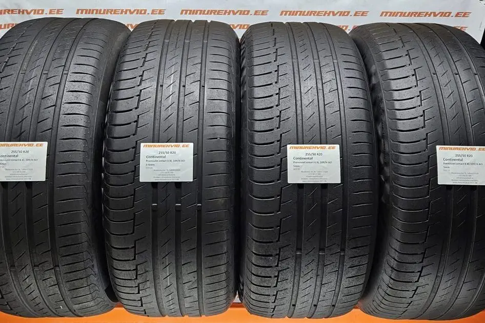 Kasutatud suverehv 255/50R20 Continental PremiumContact 6 XL 109/H AO