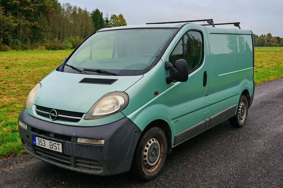 Opel Vivaro, 2003, 1.9, 74 kW, diisel, manuaal, esivedu