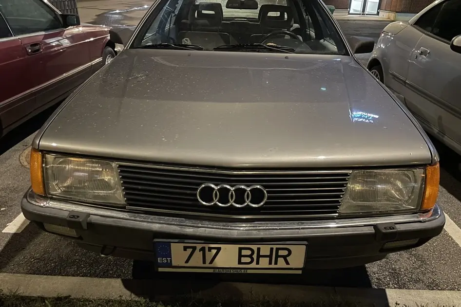 Audi 100, 1986, 2.2, 85 kW, bensiin, manuaal, esivedu
