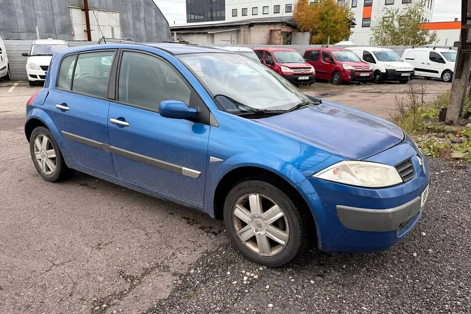 Renault Megane, 2004, 1.4, 72 kW, bensiin, manuaal, esivedu