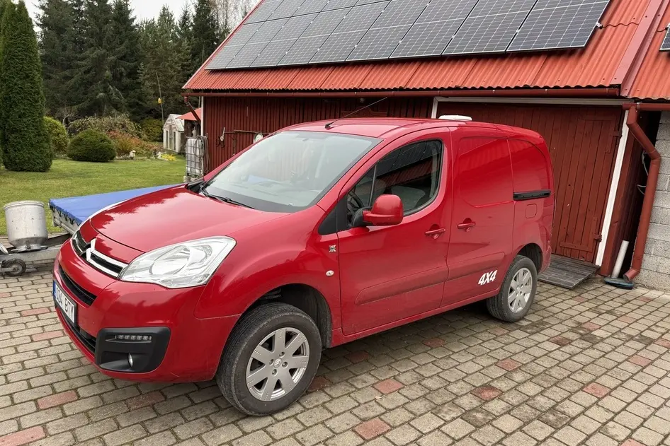 Citroën Berlingo, 2017, 1.6, 73 kW, diisel, manuaal, nelikvedu