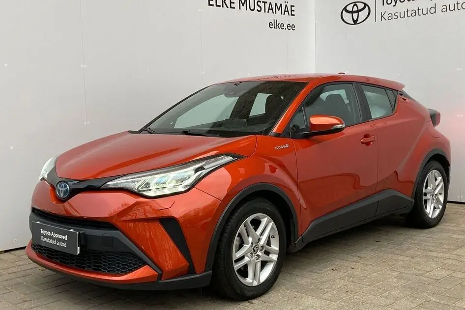 Toyota C-HR, 2021, 1.8, 72 kW, hübriid (bensiin/elekter), automaat, esivedu