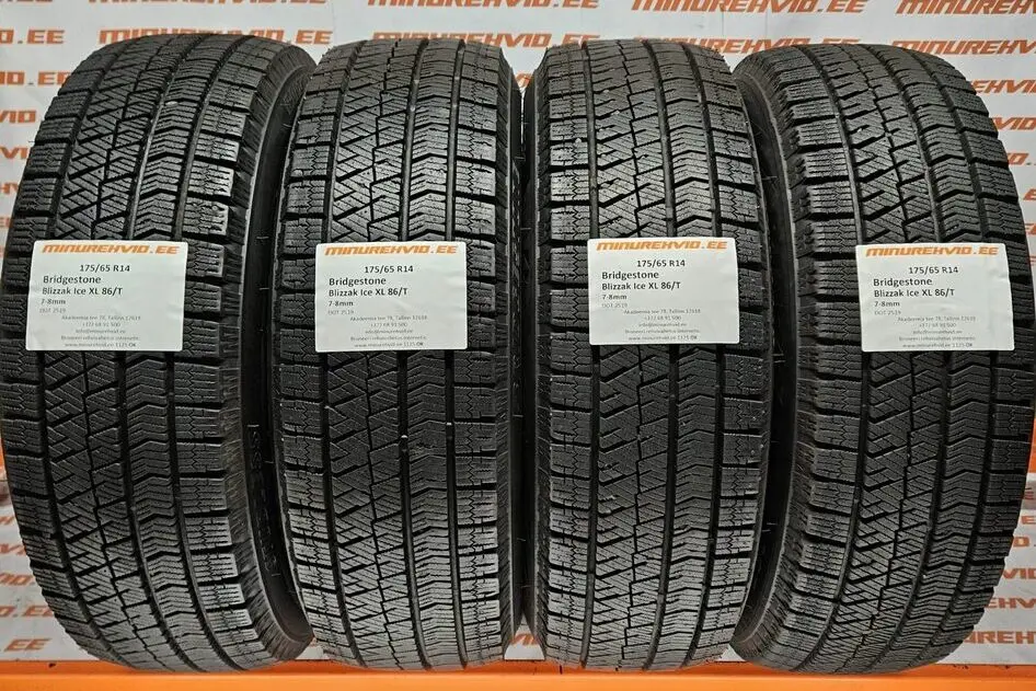 Used studless winter tire 175/65R14 Bridgestone Blizzak Ice XL 86/T