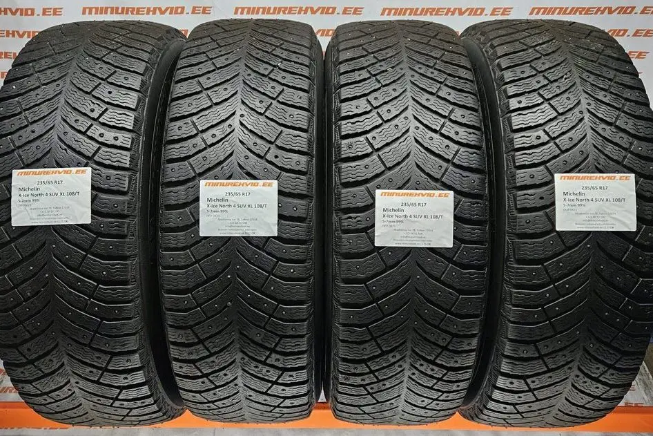 Used studded tire 235/65R17 Michelin X-Ice North 4 SUV XL 108/T