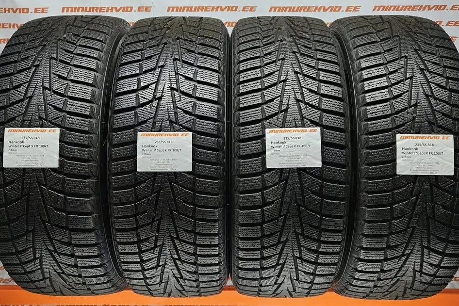 Used studless winter tire 235/55R18 Hankook Winter I*Cept X FR 100/T