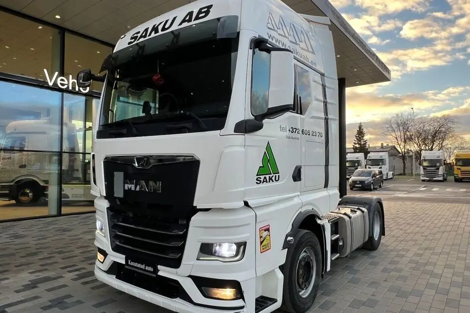 MAN TGX, 2021, 12.4, 346 kW, diisel, manuaal, tagavedu