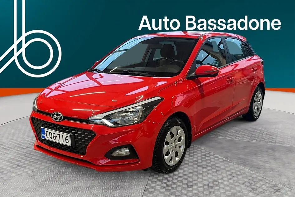 Hyundai i20, 2019, 1.2, 55 kW, bensiin, manuaal, esivedu