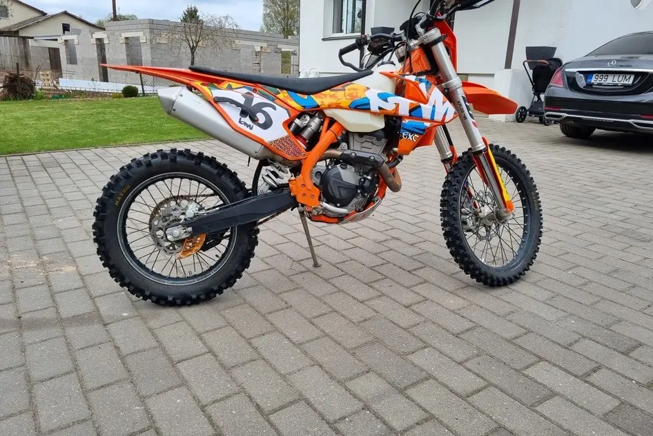 KTM 350 EXC-F, 2019, 0.4, 11.5 kW, бензин, механическая, задний привод