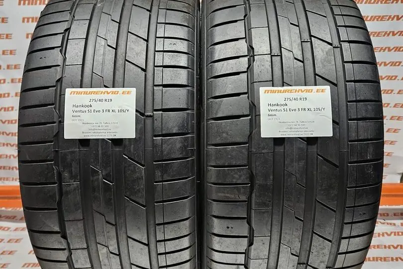 Kasutatud suverehv 275/40R19 Hankook Ventus S1 Evo 3 FR XL 105/Y