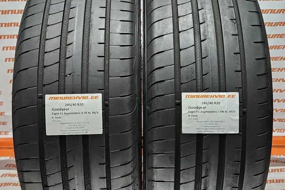 Kasutatud suverehv 245/40R20 GoodYear Eagle F1 Asymmetric 5 FR XL 99/V
