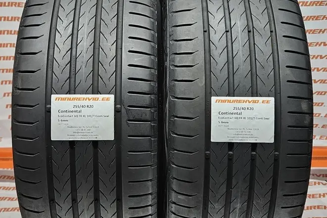 Kasutatud suverehv 255/40R20 Continental EcoContact 6Q FR XL 101/T Conti Seal