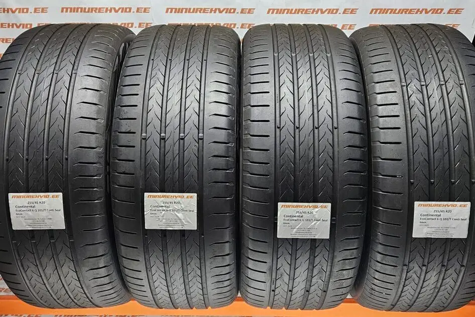 Kasutatud suverehv 255/45R20 Continental EcoContact 6 Q 101/T Conti Seal
