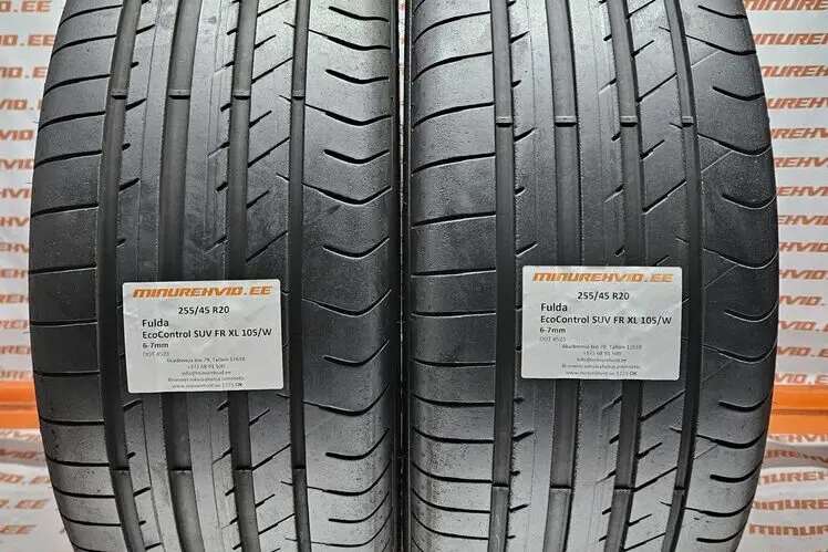Kasutatud suverehv 255/45R20 Fulda EcoControl SUV FR XL 105/W