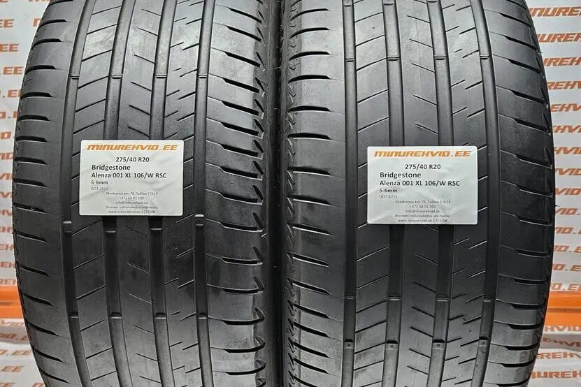 Kasutatud suverehv 275/40R20 Bridgestone Alenza 001 XL 106/W RSC