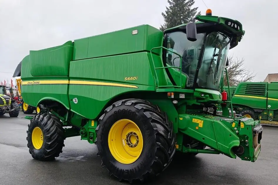 John Deere S660i, 9.0, 273 kW, dīzelis, pilnpiedziņa