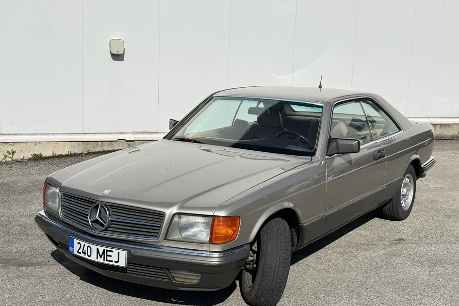 Mercedes-Benz 500, 1985, 4.9, 170 kW, petrol, automatic, rear-wheel drive