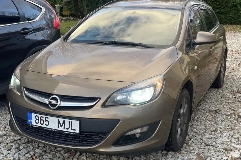 Opel Astra, 2014, 1.4, 103 kW, bensiin, manuaal, esivedu