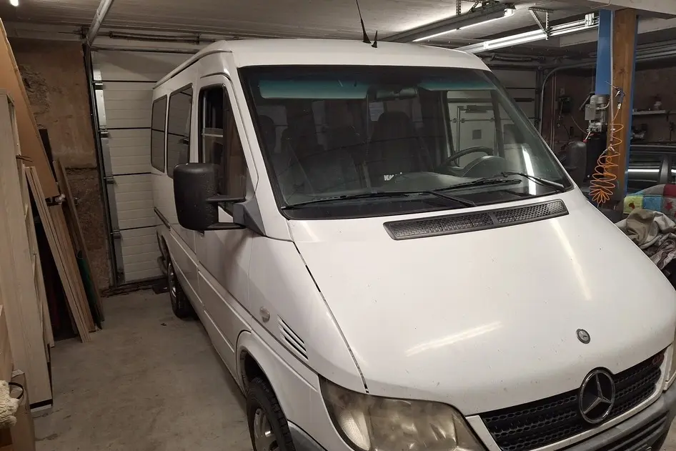 Mercedes-Benz Sprinter, 2.1, 60 kW, diisel, manuaal, tagavedu