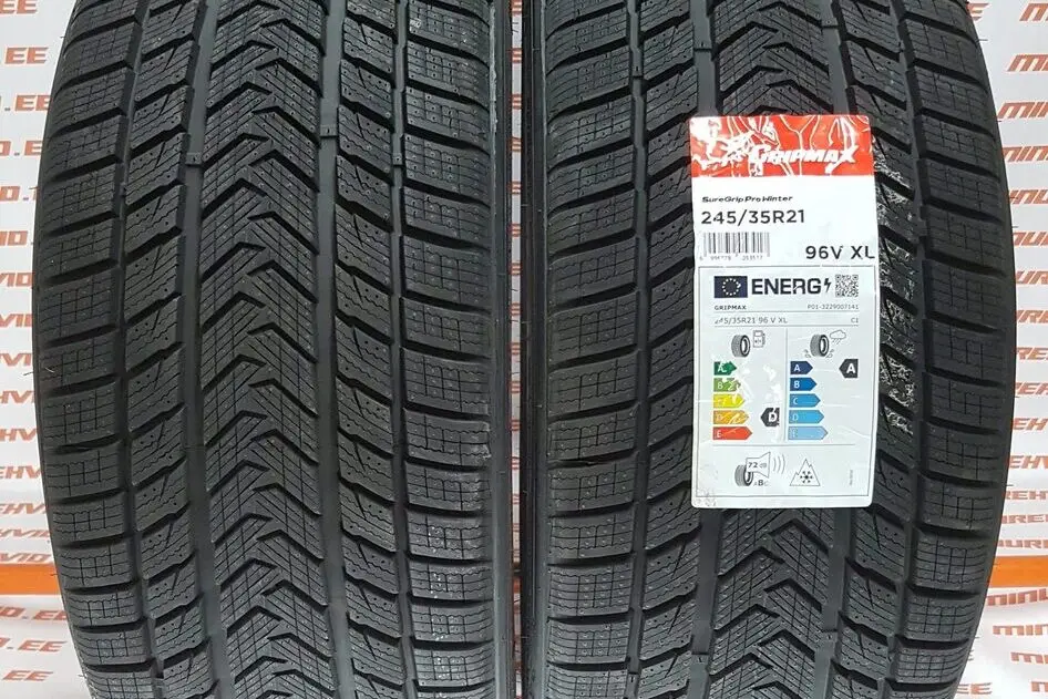 New studless winter tire 245/35R21 Gripmax Suregrip PRO Winter FR XL 96/V