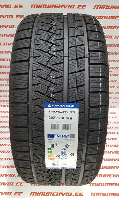 New studless winter tire 255/35R20 Triangle SnowLink PL02 XL FR 97/W