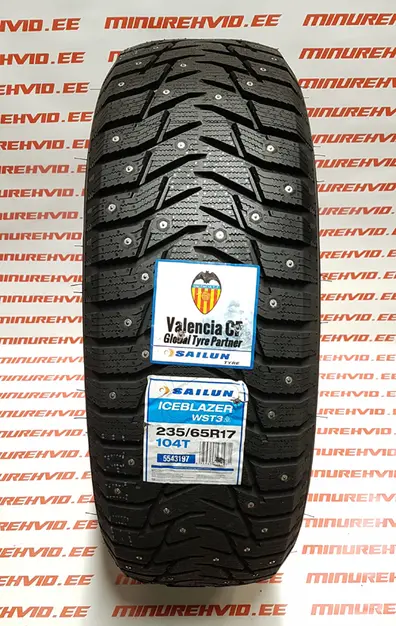 Новый шипованная шина 235/65R17 Sailun Ice Blazer WST3 104/T XL