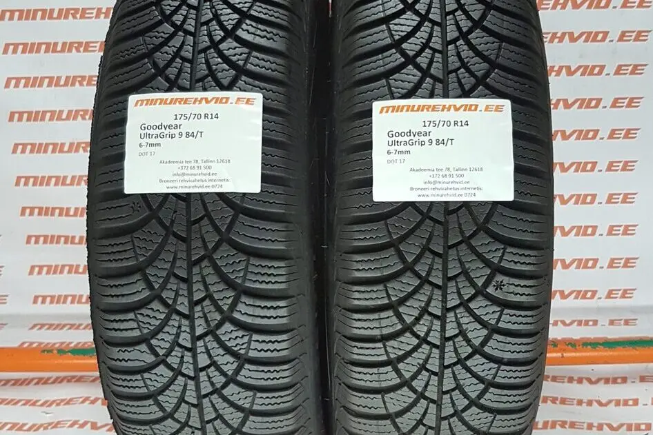 Kasutatud lamellrehv 175/70R14 GoodYear UltraGrip 9 84/T