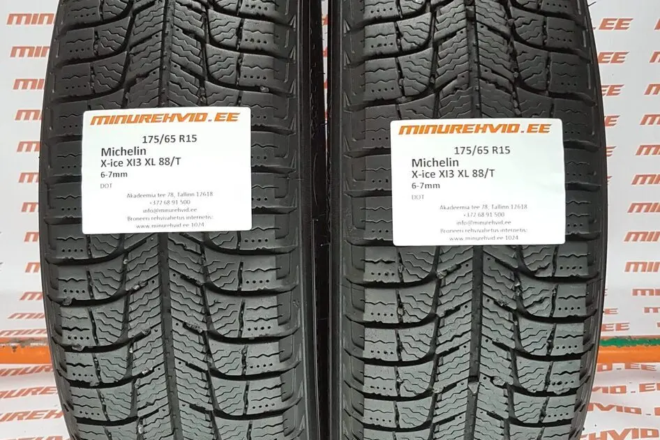 Kasutatud lamellrehv 175/65R15 Michelin X-Ice XI3 XL 88/T