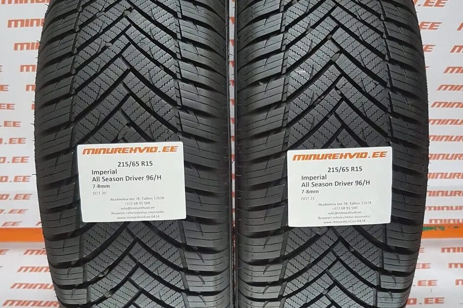 Kasutatud lamellrehv 215/65R15 Imperial All Season Driver 96/H