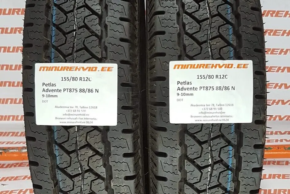 Kasutatud suverehv 155/80R12 Petlas Advente PT875 88/86 N