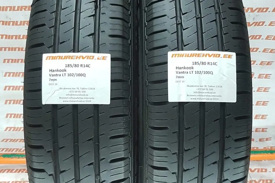 Kasutatud suverehv 185/80R14 Hankook Vantra LT 102/100Q