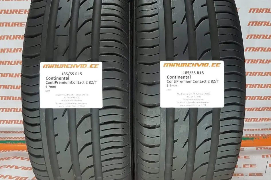 Kasutatud suverehv 185/55R15 Continental ContiPremiumContact 2 82/T