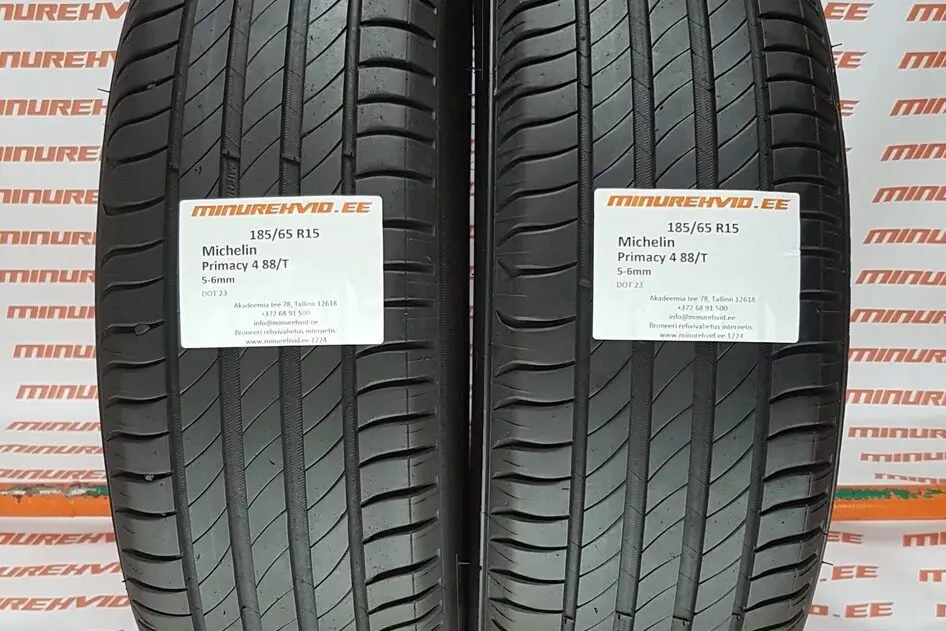 Kasutatud suverehv 185/65R15 Michelin Primacy 4 88/T