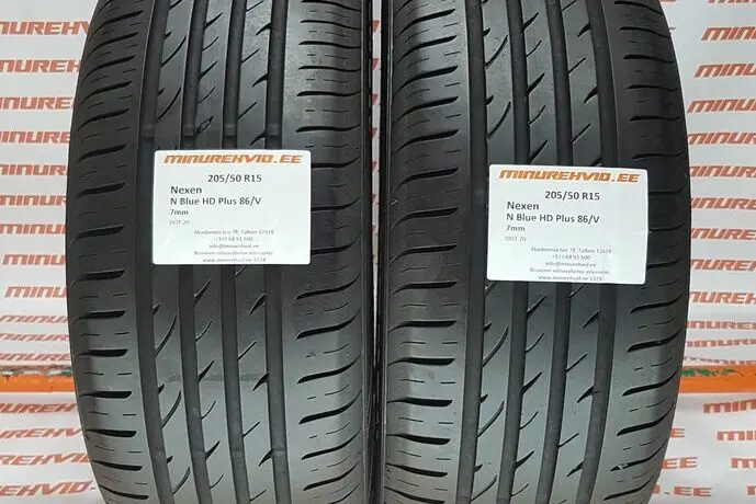 Kasutatud suverehv 205/50R15 Nexen N Blue HD Plus 86/V