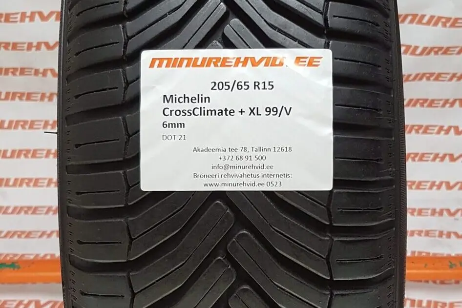 Kasutatud suverehv 205/65R15 Michelin CrossClimate + XL 99/V