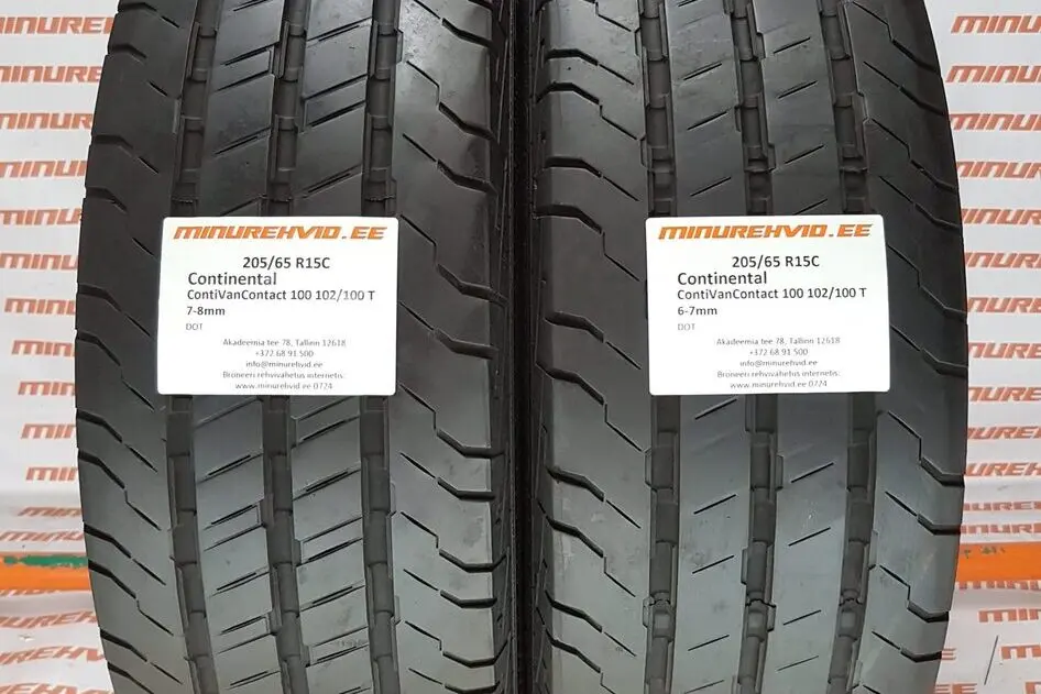 Kasutatud suverehv 205/65R15 Continental ContiVanContact 100 102/100 T