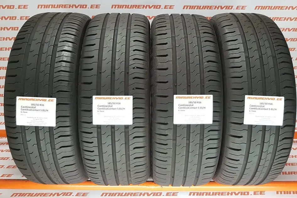 Kasutatud suverehv 185/50R16 Continental ContiEcoContact 5 81/H