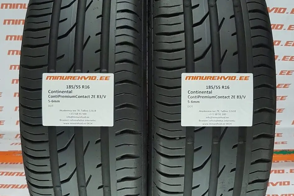 Kasutatud suverehv 185/55R16 Continental ContiPremiumContact 2E 83/V