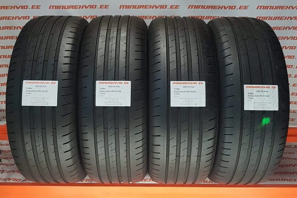 Kasutatud suverehv 205/55R16 Fulda EcoControl HP2 91/W