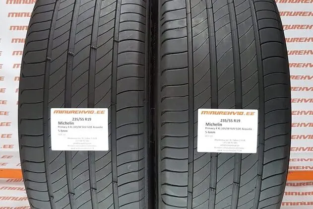 Used summer tire 235/55R19 Michelin Primacy 4 XL 105/W SUV GOE Acoustic