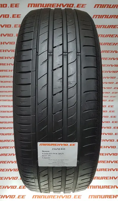 Used summer tire 235/55R19 Nexen N Fera SU1 FR XL 105/V