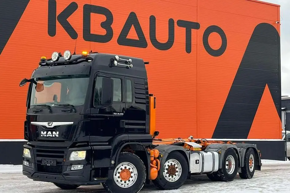 MAN TGS 35.500 8x4H*6, 2018, 368 kW, diisel, automaat