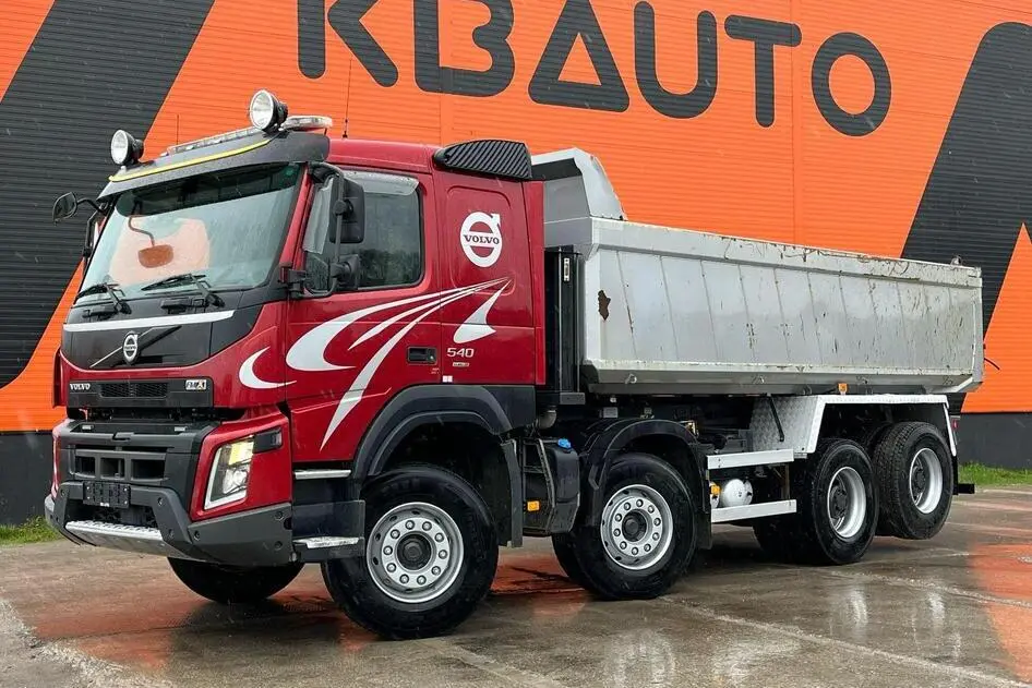 Volvo FMX 540 8x4, 405 kW, diesel, automatic