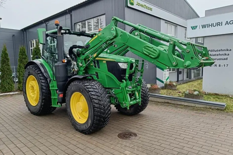 John Deere 6R 185, 6.8, 136.1 kW, diisel, automaat, nelikvedu