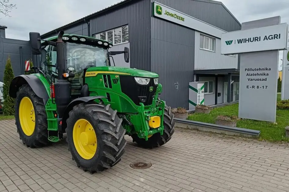 John Deere 6R 175, 129 kW, diesel, automatic