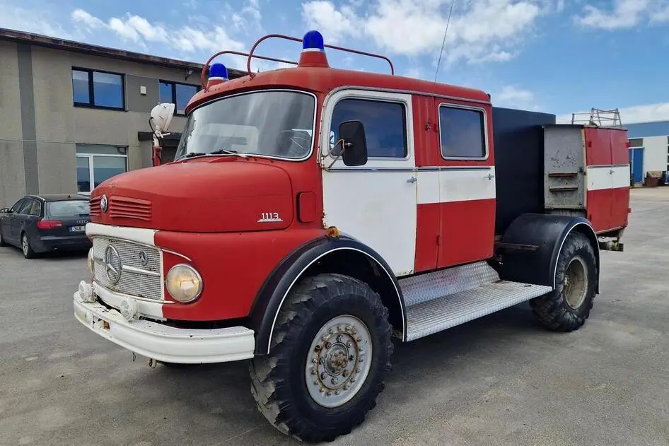 Mercedes-Benz 1113 4X4 new tank, 5.6, 110 kW, дизель